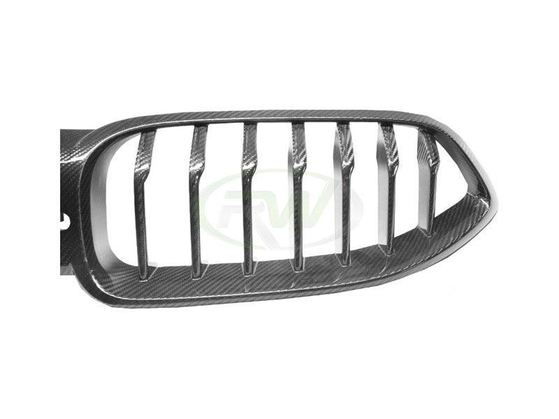 RW Carbon BMW F91/F92/F93 M8 Full Carbon Fiber Grille-Exterior-Silicon Valley Bimmer