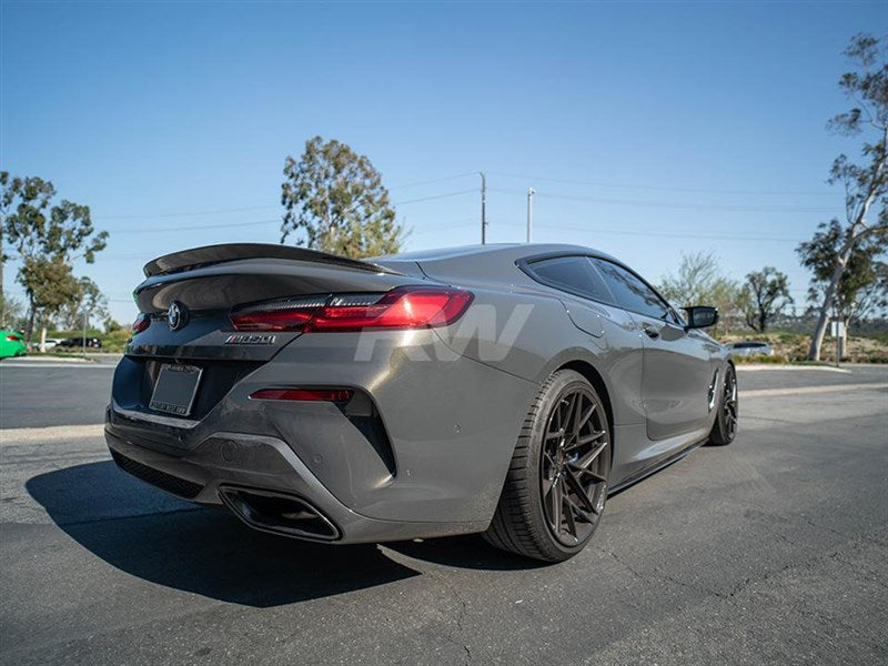 RW Carbon BMW F92 G15 Coupe 3D Style CF Trunk Spoiler-Exterior-Silicon Valley Bimmer