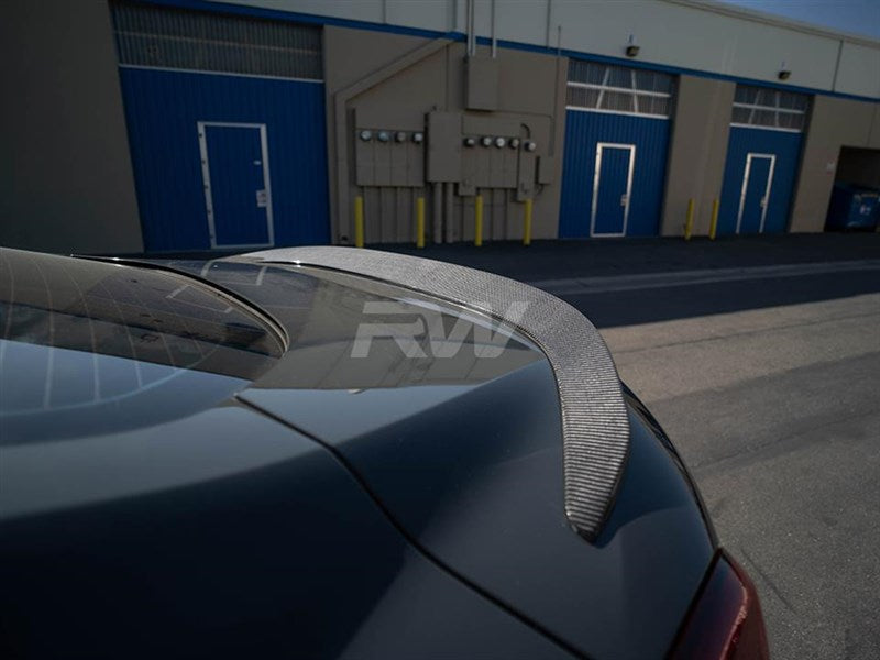 RW Carbon BMW F92 G15 Coupe 3D Style CF Trunk Spoiler-Exterior-Silicon Valley Bimmer