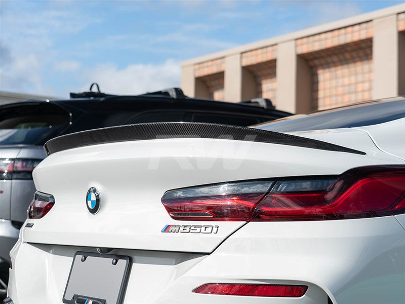 RW Carbon BMW F92 G15 Coupe 3D Style CF Trunk Spoiler-Exterior-Silicon Valley Bimmer