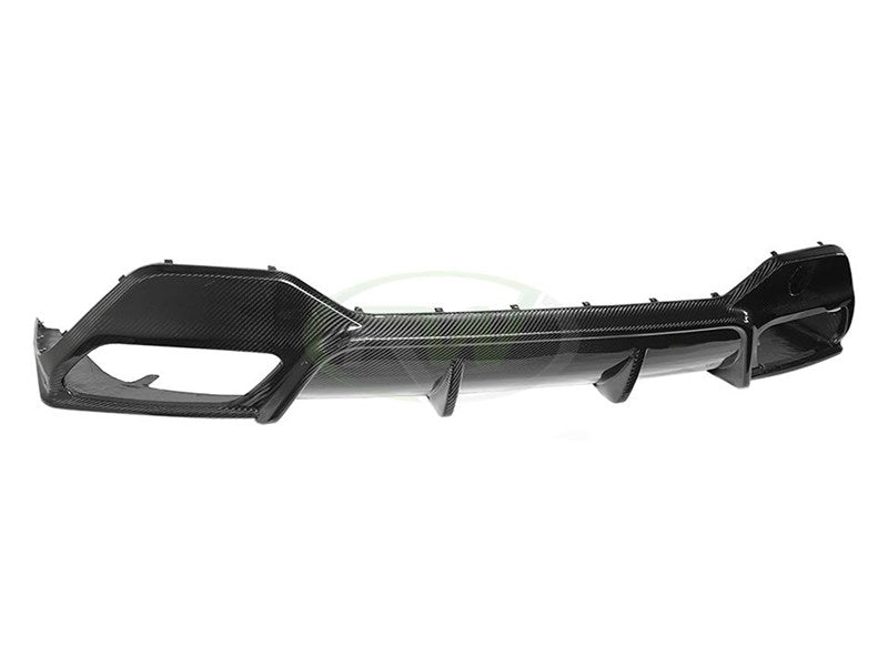 RW Carbon BMW G14 G15 8-Series 3D Style Full Carbon Fiber Diffuser-Exterior-Silicon Valley Bimmer