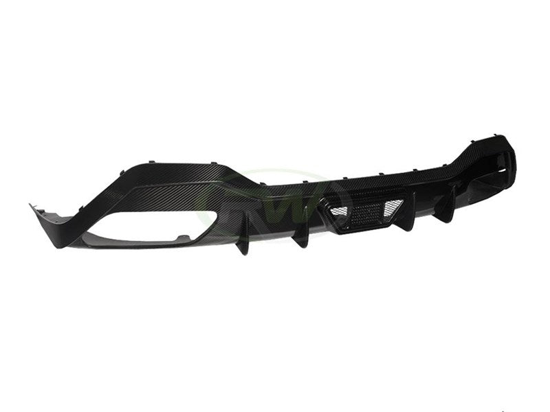 RW Carbon BMW G14 G15 8-Series Full Carbon Fiber Diffuser-Exterior-Silicon Valley Bimmer