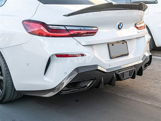 RW Carbon BMW G14 G15 8-Series Full Carbon Fiber Diffuser-Exterior-Silicon Valley Bimmer