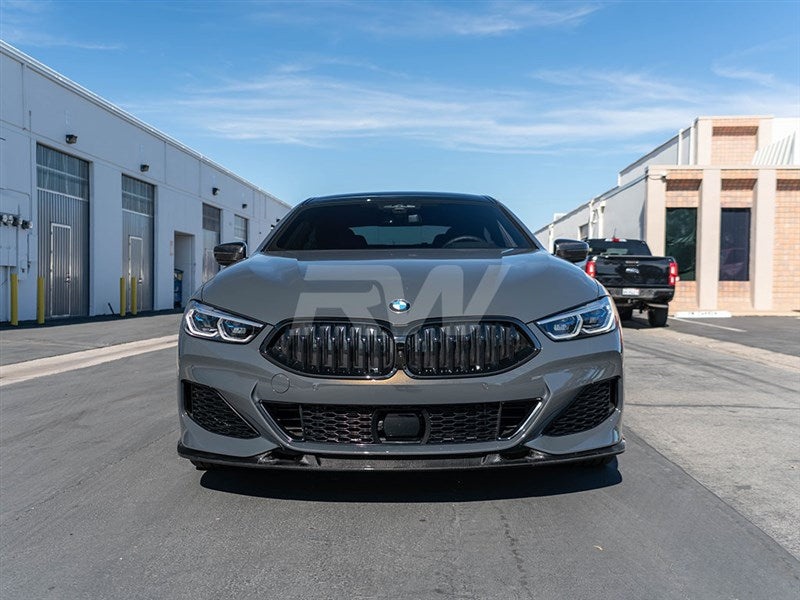 RW Carbon BMW G14 G15 G16 8-Series 3D Style CF Front Lip-Exterior-Silicon Valley Bimmer