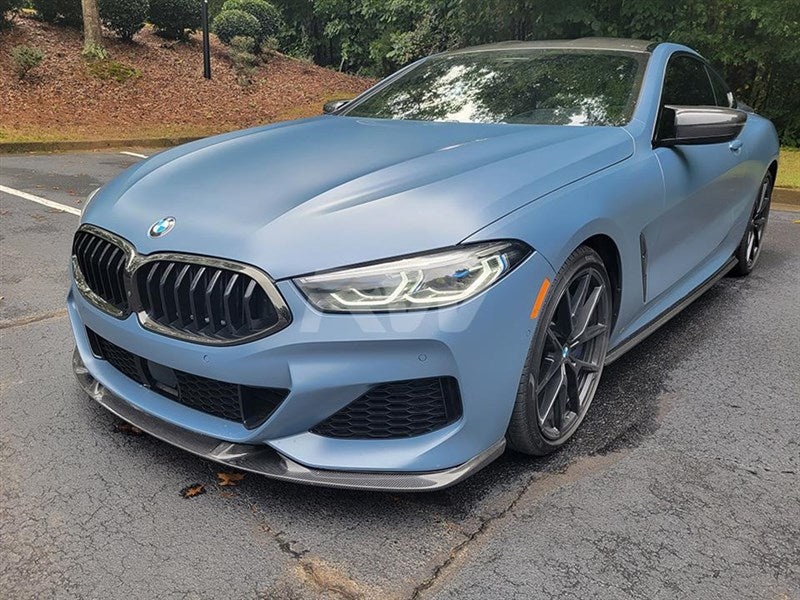 RW Carbon BMW G14 G15 G16 8-Series 3D Style CF Front Lip-Exterior-Silicon Valley Bimmer