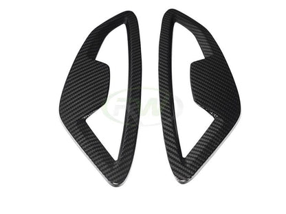 RW Carbon BMW G14 G15 G16 8 Series Carbon Fiber Fender Trims-Exterior-Silicon Valley Bimmer