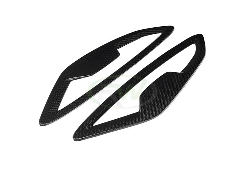 RW Carbon BMW G14 G15 G16 8 Series Carbon Fiber Fender Trims-Exterior-Silicon Valley Bimmer