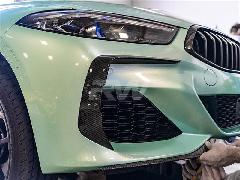 RW Carbon BMW G14 G15 G16 8 Series Carbon Fiber Front Trims-Exterior-Silicon Valley Bimmer