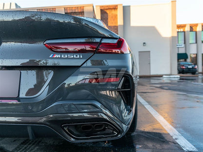 RW Carbon BMW G14 G15 G16 8 Series Carbon Fiber Rear Trims-Exterior-Silicon Valley Bimmer