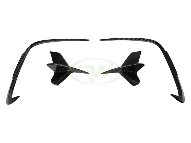 RW Carbon BMW G14 G15 G16 8 Series Carbon Fiber Rear Trims-Exterior-Silicon Valley Bimmer