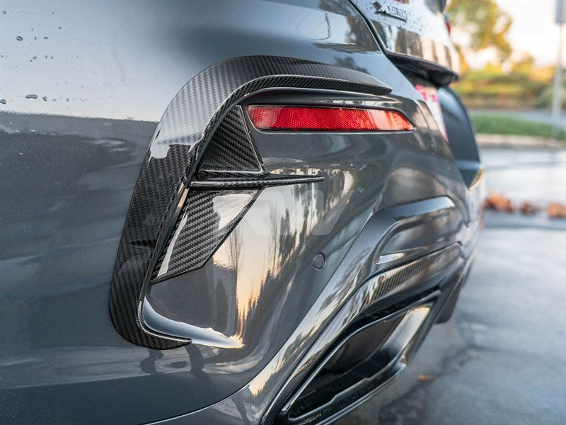 RW Carbon BMW G14 G15 G16 8 Series Carbon Fiber Rear Trims-Exterior-Silicon Valley Bimmer