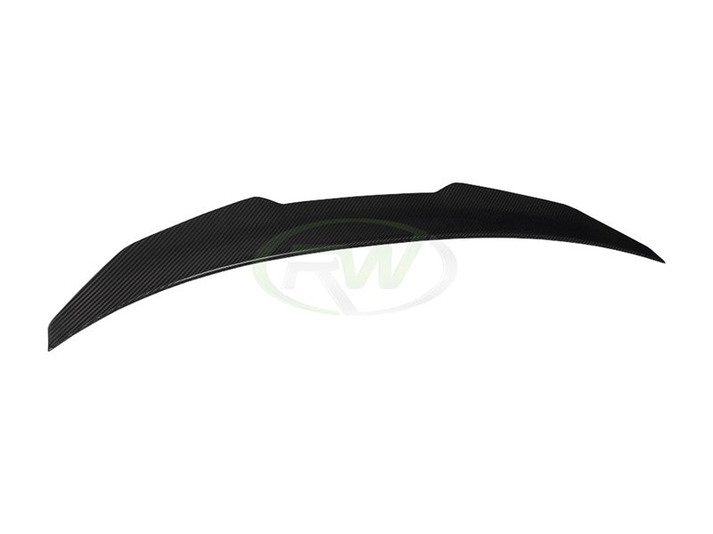 RW Carbon BMW G14/F91 Convertible GTX Carbon Fiber Trunk Spoiler-Exterior-Silicon Valley Bimmer
