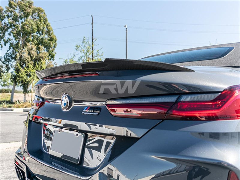 RW Carbon BMW G14/F91 M8 DTM Style Carbon Fiber Trunk Spoiler-Exterior-Silicon Valley Bimmer
