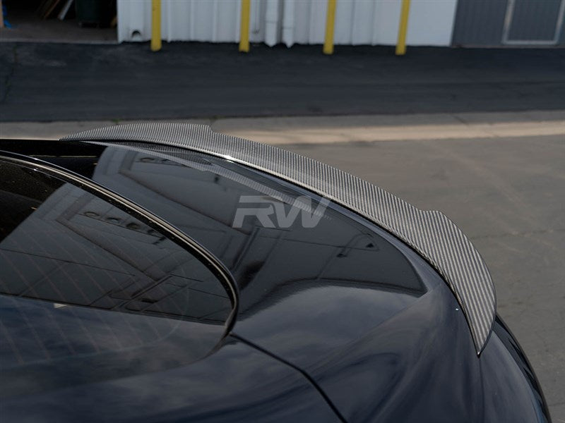 RW Carbon BMW G14/F91 M8 DTM Style Carbon Fiber Trunk Spoiler-Exterior-Silicon Valley Bimmer