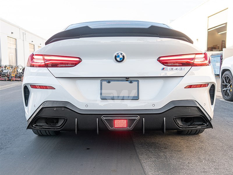 RW Carbon BMW G16 8-Series Gran Coupe Carbon Fiber Diffuser-Exterior-Silicon Valley Bimmer