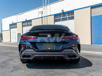RW Carbon BMW G16 F93 Gran Coupe Carbon Fiber Trunk Spoiler-Exterior-Silicon Valley Bimmer