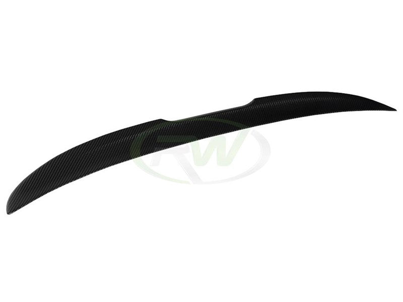RW Carbon BMW G16 F93 Gran Coupe Carbon Fiber Trunk Spoiler-Exterior-Silicon Valley Bimmer