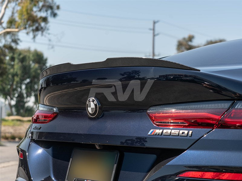 RW Carbon BMW G16 F93 Gran Coupe Carbon Fiber Trunk Spoiler-Exterior-Silicon Valley Bimmer