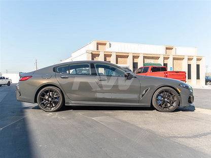 RW Carbon BMW G16/F93 M8 Gran Coupe CF Side Skirt Extensions-Exterior-Silicon Valley Bimmer