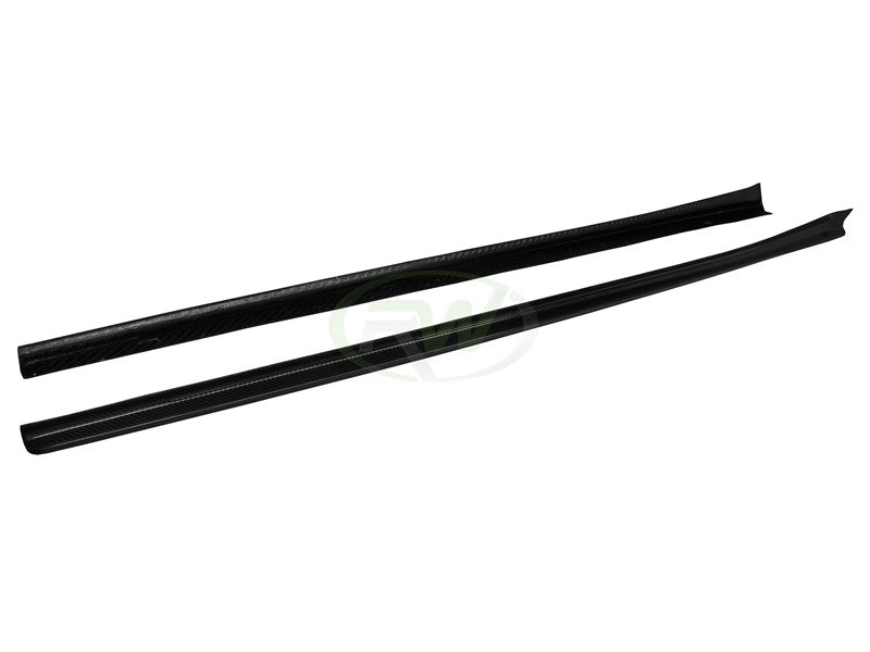 RW Carbon BMW G16/F93 M8 Gran Coupe CF Side Skirt Extensions-Exterior-Silicon Valley Bimmer