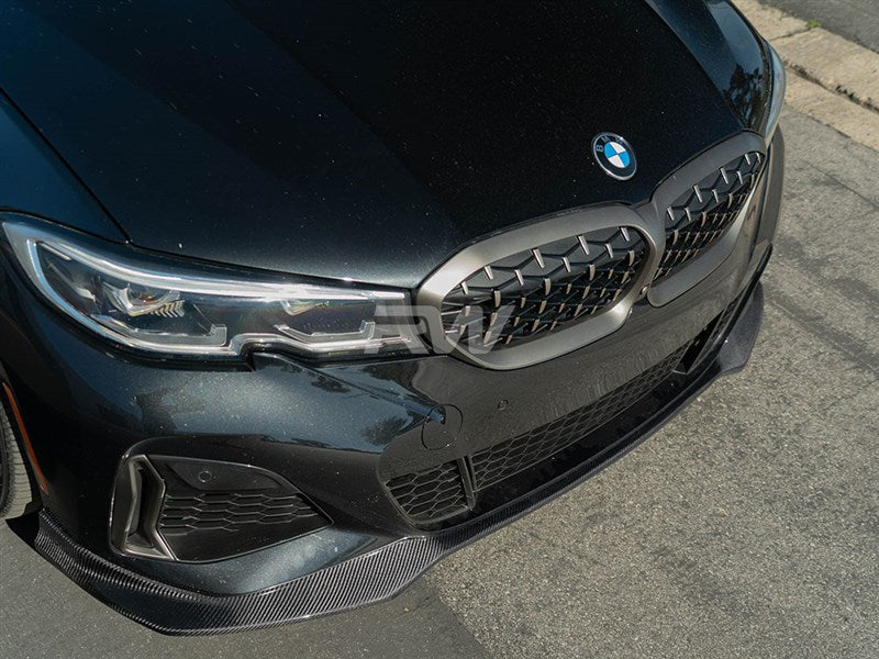 RW Carbon BMW G20 3-Series EC Style Carbon Fiber Front Lip-Exterior-Silicon Valley Bimmer
