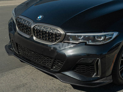 RW Carbon BMW G20 3-Series EC Style Carbon Fiber Front Lip-Exterior-Silicon Valley Bimmer