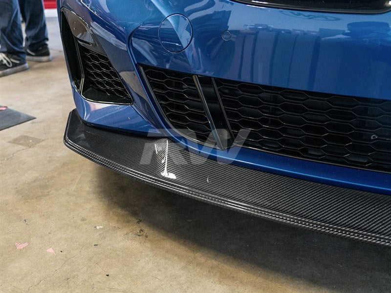 RW Carbon BMW G20 3-Series GTX Carbon Fiber Front Lip-Exterior-Silicon Valley Bimmer