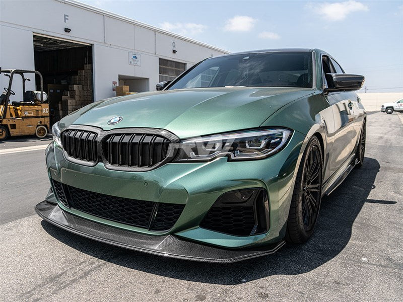 RW Carbon BMW G20 3-Series GTX Carbon Fiber Front Lip-Exterior-Silicon Valley Bimmer