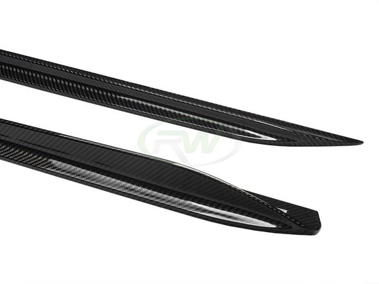 RW Carbon BMW G20 3-Series Performance Carbon Fiber Side Skirts-Exterior-Silicon Valley Bimmer