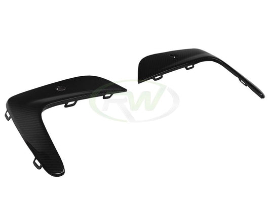 RW Carbon BMW G20 330i M-Sport Carbon Fiber Front Bumper Trim-Exterior-Silicon Valley Bimmer