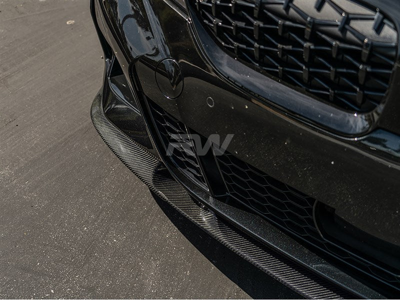 RW Carbon BMW G20 3D Style Carbon Fiber Front Lip Spoiler-Exterior-Silicon Valley Bimmer