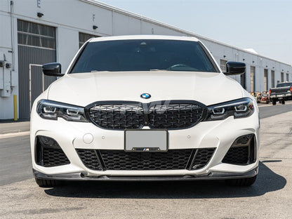 RW Carbon BMW G20 3D Style Carbon Fiber Front Lip Spoiler-Exterior-Silicon Valley Bimmer