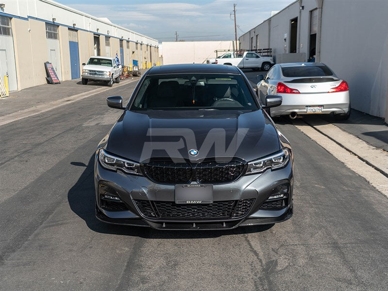 RW Carbon BMW G20 DTM Carbon Fiber Front Lip Spoiler-Exterior-Silicon Valley Bimmer