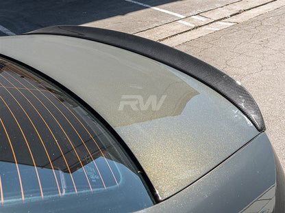 RW Carbon BMW G20 G80 3D Style Carbon Fiber Trunk Spoiler-Exterior-Silicon Valley Bimmer