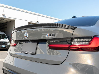 RW Carbon BMW G20 G80 3D Style Carbon Fiber Trunk Spoiler-Exterior-Silicon Valley Bimmer