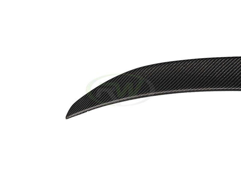 RW Carbon BMW G20 G80 3D Style Carbon Fiber Trunk Spoiler-Exterior-Silicon Valley Bimmer