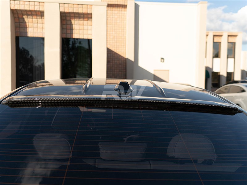 RW Carbon BMW G20 G80 Carbon Fiber Roof Spoiler-Exterior-Silicon Valley Bimmer