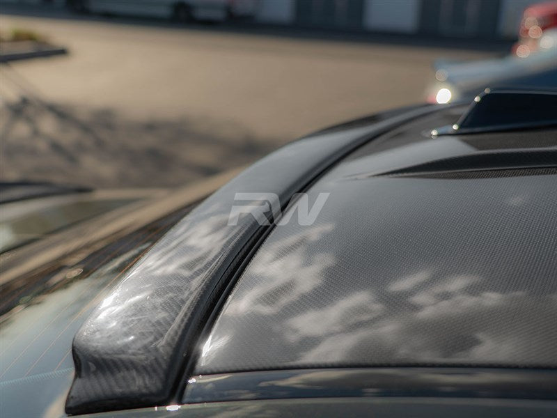 RW Carbon BMW G20 G80 Carbon Fiber Roof Spoiler-Exterior-Silicon Valley Bimmer