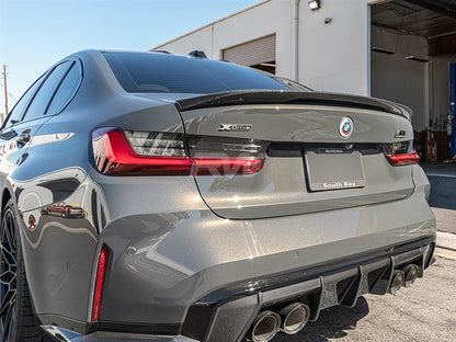 RW Carbon BMW G20 G80 Performance Style CF Trunk Spoiler-Exterior-Silicon Valley Bimmer