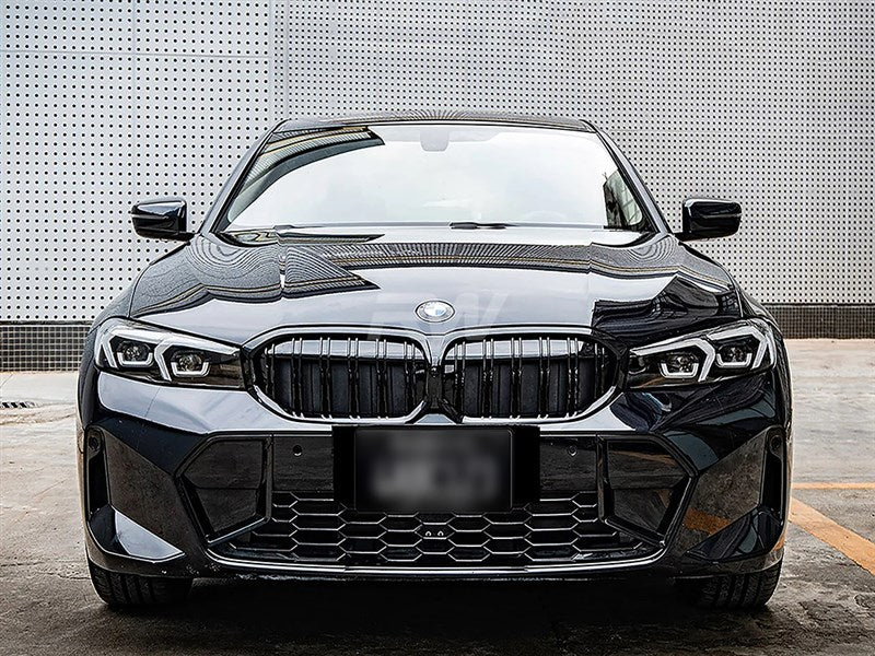 RW Carbon BMW G20 LCI 3-Series Gloss Black Grilles-Exterior-Silicon Valley Bimmer
