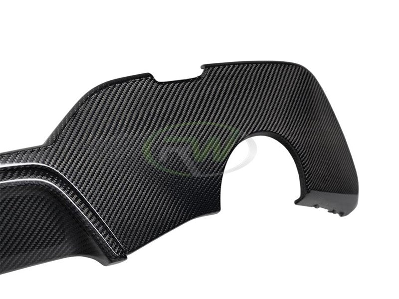 RW Carbon BMW G20 Performance Style Carbon Fiber Diffuser-Exterior-Silicon Valley Bimmer