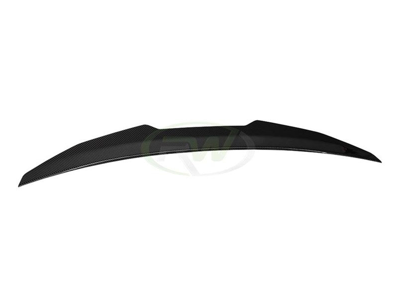RW Carbon BMW G20/G80 GTX Carbon Fiber Trunk Spoiler-Exterior-Silicon Valley Bimmer