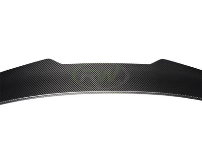 RW Carbon BMW G20/G80 GTX Carbon Fiber Trunk Spoiler-Exterior-Silicon Valley Bimmer