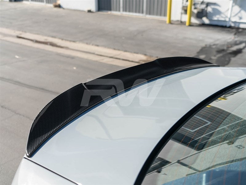 RW Carbon BMW G20/G80 RWS Carbon Fiber Trunk Spoiler-Exterior-Silicon Valley Bimmer