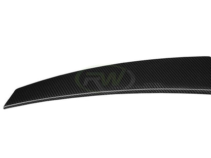 RW Carbon BMW G22 G82 Coupe M4 Style CF Trunk Spoiler-Exterior-Silicon Valley Bimmer