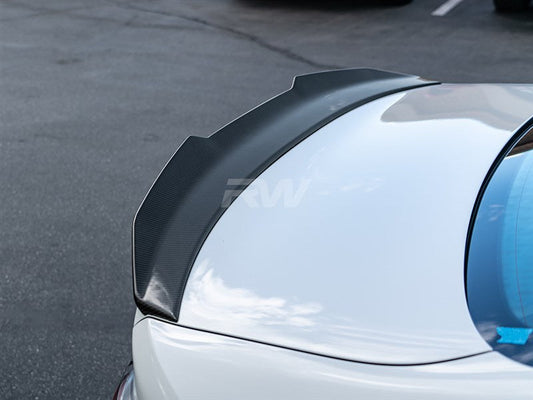RW Carbon BMW G22/G82 GTX Carbon Fiber Trunk Spoiler-Exterior-Silicon Valley Bimmer