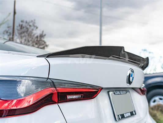RW Carbon BMW G22/G82 GTX Carbon Fiber Trunk Spoiler-Exterior-Silicon Valley Bimmer