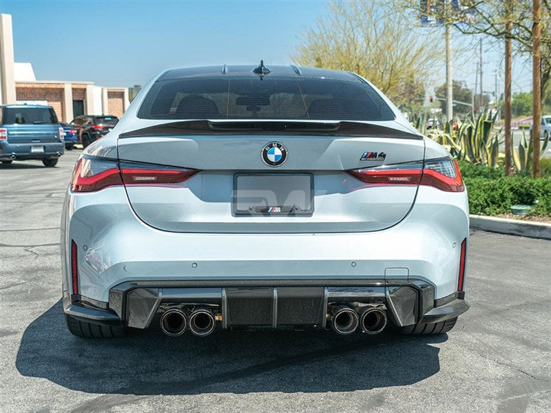 RW Carbon BMW G22/G82 RWS Carbon Fiber Trunk Spoiler-Exterior-Silicon Valley Bimmer