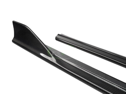 RW Carbon BMW G26 DTM Style Full Carbon Fiber Side Skirt Extensions-Exterior-Silicon Valley Bimmer