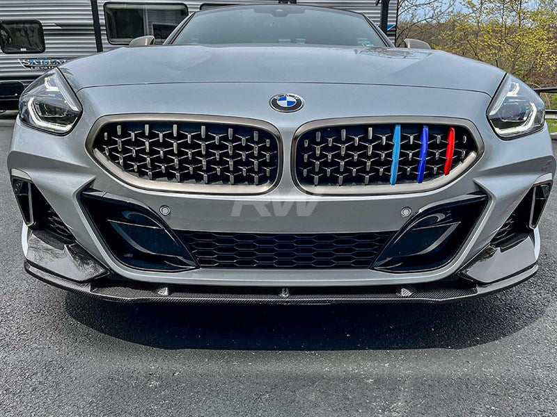 RW Carbon BMW G29 Z4 Carbon Fiber Front Splitters-Exterior-Silicon Valley Bimmer